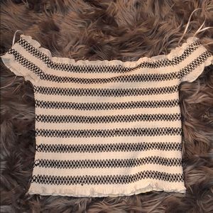 Off the shoulder shirt